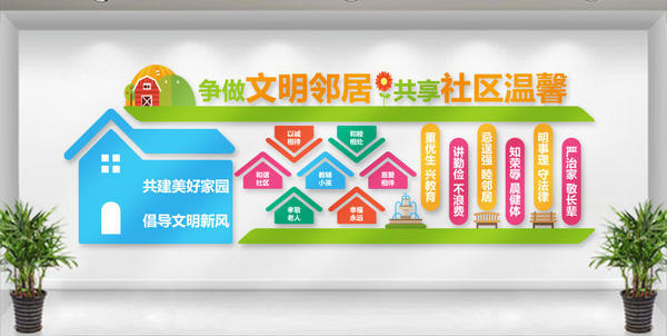 專(zhuān)業(yè)文化墻設計公司|社區文化墻設計制作
